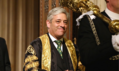 Speaker of the House of Commons John Bercow