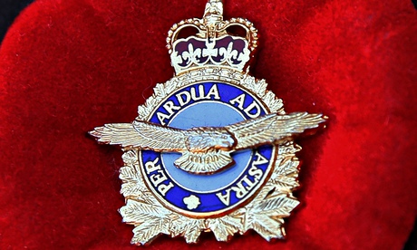 'Per ardua ad astra' badge