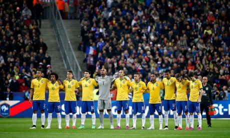 Brazil pay their respect to the victims of the Germanwings Flight 4U 9525.
