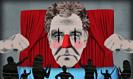 Nate Kitch illustration of Jeremy Clarkson