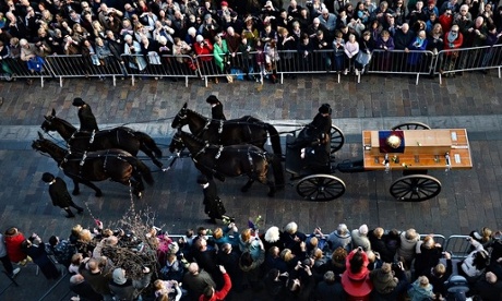 'We are all humbled by monarchy, even by a long-dead despot. Royalty forever drags us back to a feudal state of mind from which we have never quite escaped, a fairyland where people know their place.' Photograph: Andy Rain/EPA