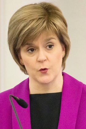 Nicola Sturgeon.