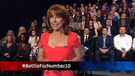 Kay Burley hosting last night's debate