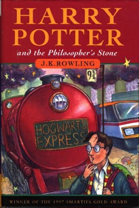 Harry Potter and the Philosopher's Stone original cover 
