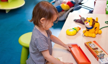 A child in nursery
