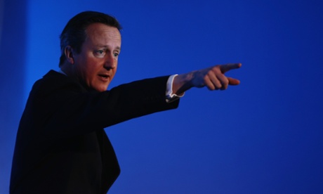 David Cameron in London this week.