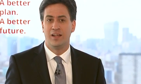 Miliband NHS campaign