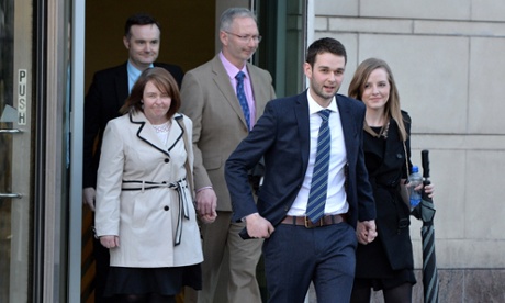 The McArthur family, who own Ashers bakery (L to R): Karen and Colin, son Daniel and daughter-in-law.