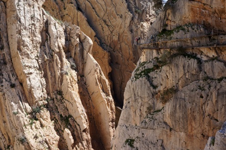 Caminito del Rey path in Málaga