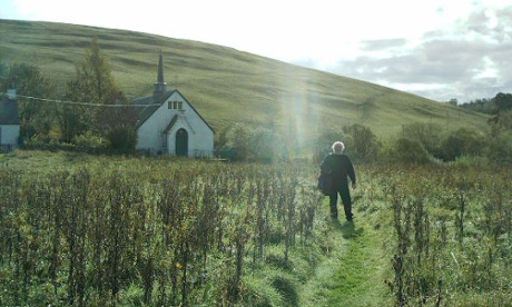 Outstanding in his field … John Renbourn at home.