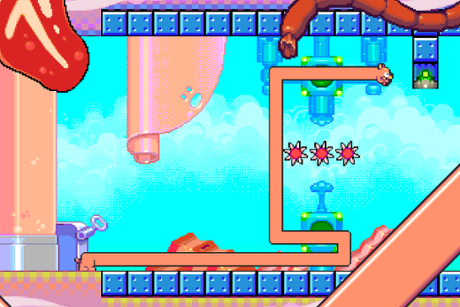Silly Sausage in Meat Land for Android.