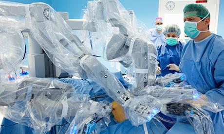 da vinci surgical robot