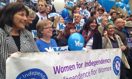 Women for Independence members