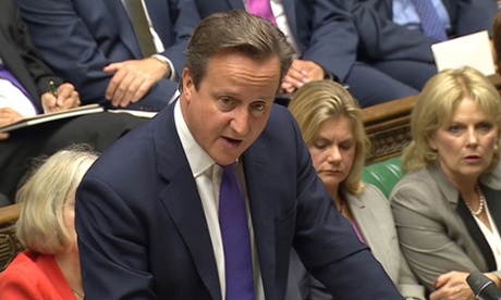 Prime minister David Cameron