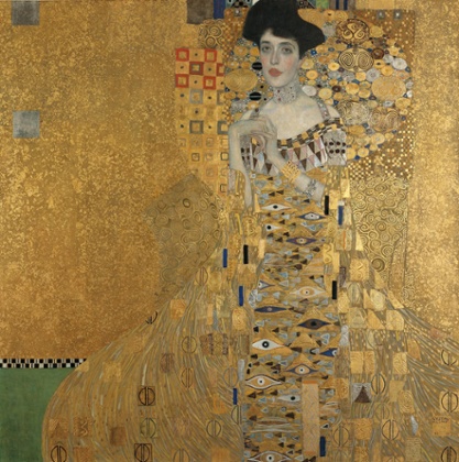 Portrait of Adele Bloch-Bauer I by Gustav Klimt, 1907.