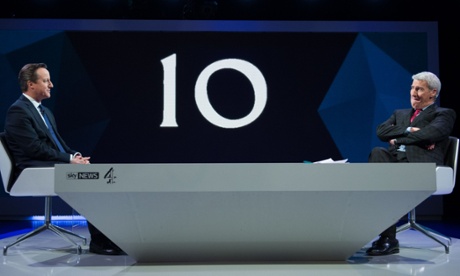 Jeremy Paxman interviews David Cameron