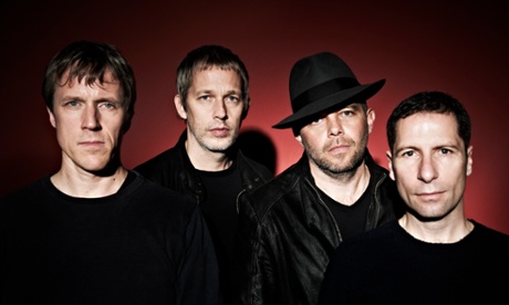 Ride, pictured last year, with Mark Gardener second right: ‘If you’re gonna get back into it, do it properly!’