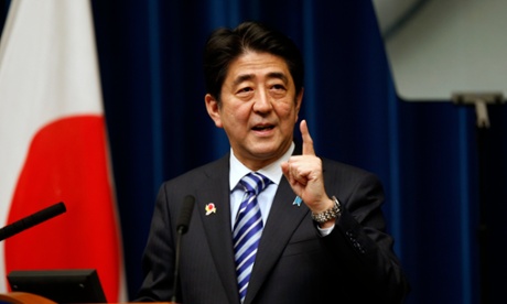 Japan’s prime minister, Shinzo Abe, called on businesses to raise salaries
