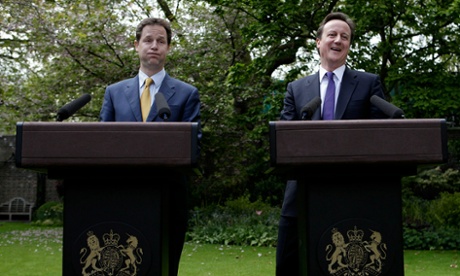 Young and in love: a coalition is born.