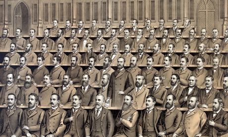 Irish home rulers in Commons, 1886