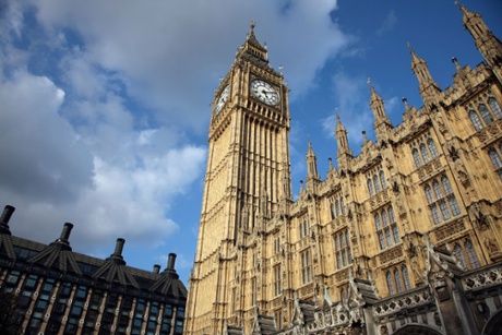 Big Ben and Houses of Parliament.