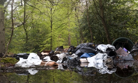 Fly-tipping In Epping Forest The Perpetrators Of This Were Arrested After Their Truck Dumping The Rubbish Got Stuck In The Mud And Essex Police Were Called To Apprehend Them. The Rubbish Dumped Is Connected To Hydroponic Plant Growing ( Cannabis ). The Charge From The Enviromental Protection Agency Is A Fine Up To Ii50 000 And A 5 Year Custodial Sentence. 03.05.12.