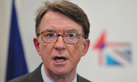 Peter Mandelson: the next chancellor of the University of Manchester?