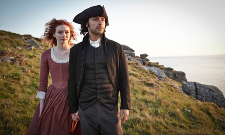 Demelza and Ross Poldark … what a lovely couple.