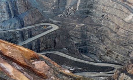 Mining shares lifted by Chinese hopes.