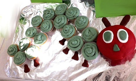 Very hungry caterpillar cake