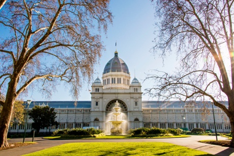 The Melbourne Exhibition Building. ‘Victoria was opening up to the world’.