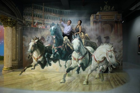 A scene at Art in Island