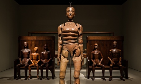 From her wooden sleep exhibition by Ydessa Hendeles