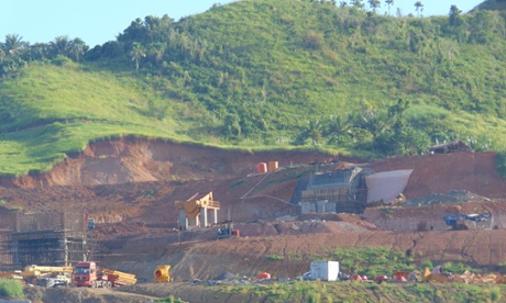 MMP is reported to be developing infrastructure on the west coast of Bangka, including land reclamation, roads and two jetties for landing heavy machinery. Photo evidence appears to confirm this.