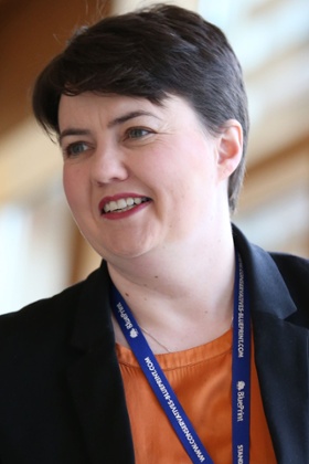 Scottish Conservative Leader Ruth Davidson.