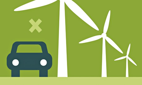 Green energy illustration