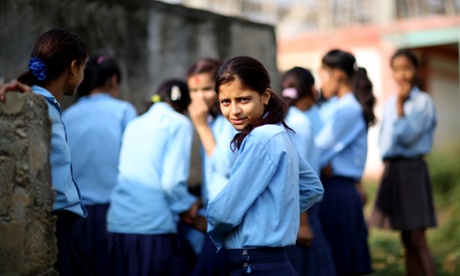 Girls in Nepal