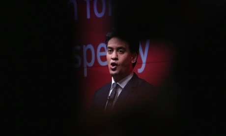 Ed Miliband addresses business leaders at Bloomberg LP headquarters