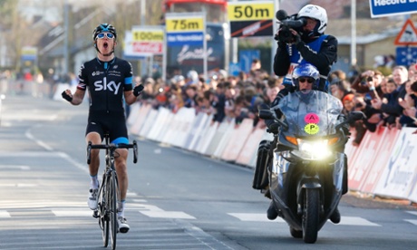 Geraint Thomas wins E3 Harelbeke