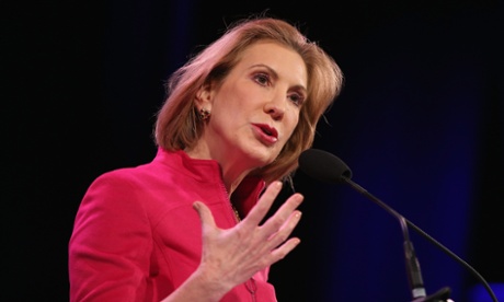 DES MOINES, IA - JANUARY 24:  Carly Fiorina, Former CEO of Hewlett-Packard Company, speaks to guests  at the Iowa Freedom Summit on January 24, 2015 in Des Moines, Iowa. The summit is hosting a group of potential 2016 Republican presidential candidates to discuss core conservative principles ahead of the January 2016 Iowa Caucuses.  (Photo by Scott Olson/Getty Images)candidatesPoliticspolititians