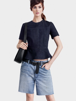 Gap's dad shorts (belt required)