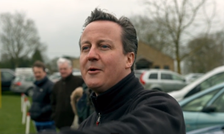 David Cameron in his PPB