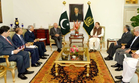 Meeting between Pakistani and Saudi Arabian representatives on situation in Yemen.