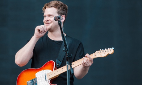 Joe Newman of Alt-J onstage this month in Brazil.