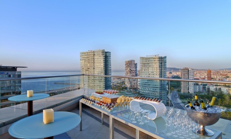 The view from Hilton Diagonal Mar