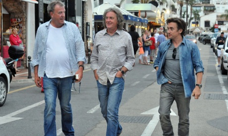 Jeremy Clarkson, James May and Richard Hammond.