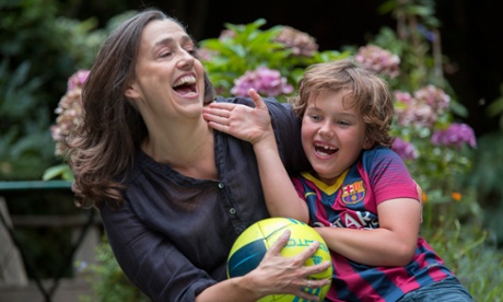 Amy Jenkins and her son Arthur.