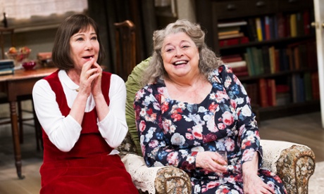 From left, Zoe Wanamaker as Smith and Lynda Baron as her aunt in Stevie at the Minerva theatre, Chichester