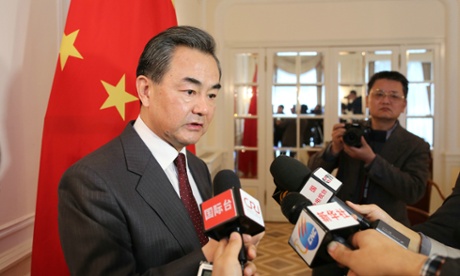 Wang Yi, China's foreign minister, left the talks to fly back to Beijing late on Tuesday.