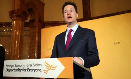 Nick Clegg Lib Dems election paternity leave